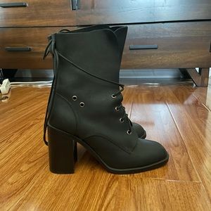 Jeffrey Campbell “JUNEAU” Leather Boots | 8